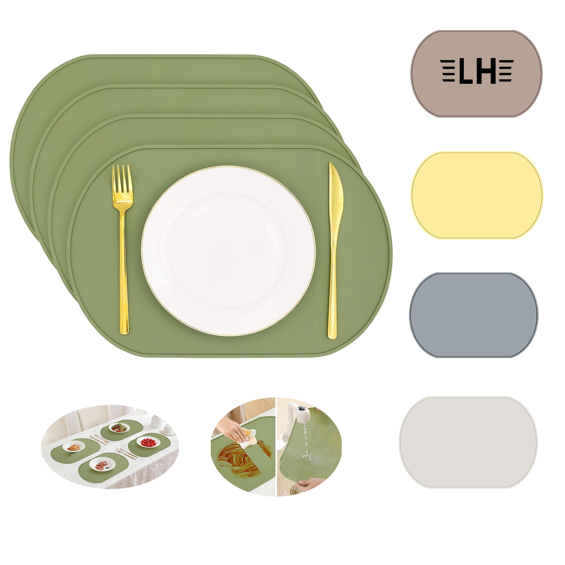 Portable Silicone Baby Placemat 3