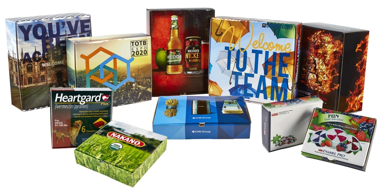 Presentation & Mailer Boxes *Includes Full Color & High Gloss Finish