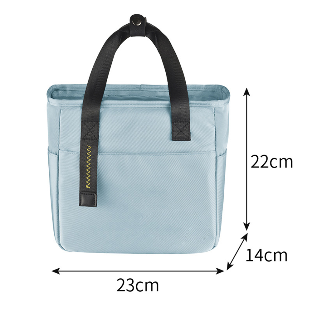Nylon Portable Zipper Thermal Oxford Lunch Bags 6
