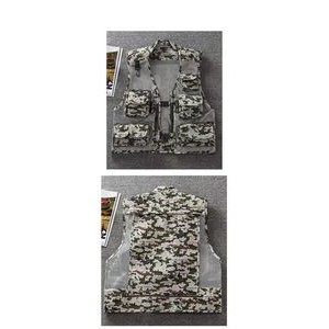 Zipper Front Black Safety Vest 9