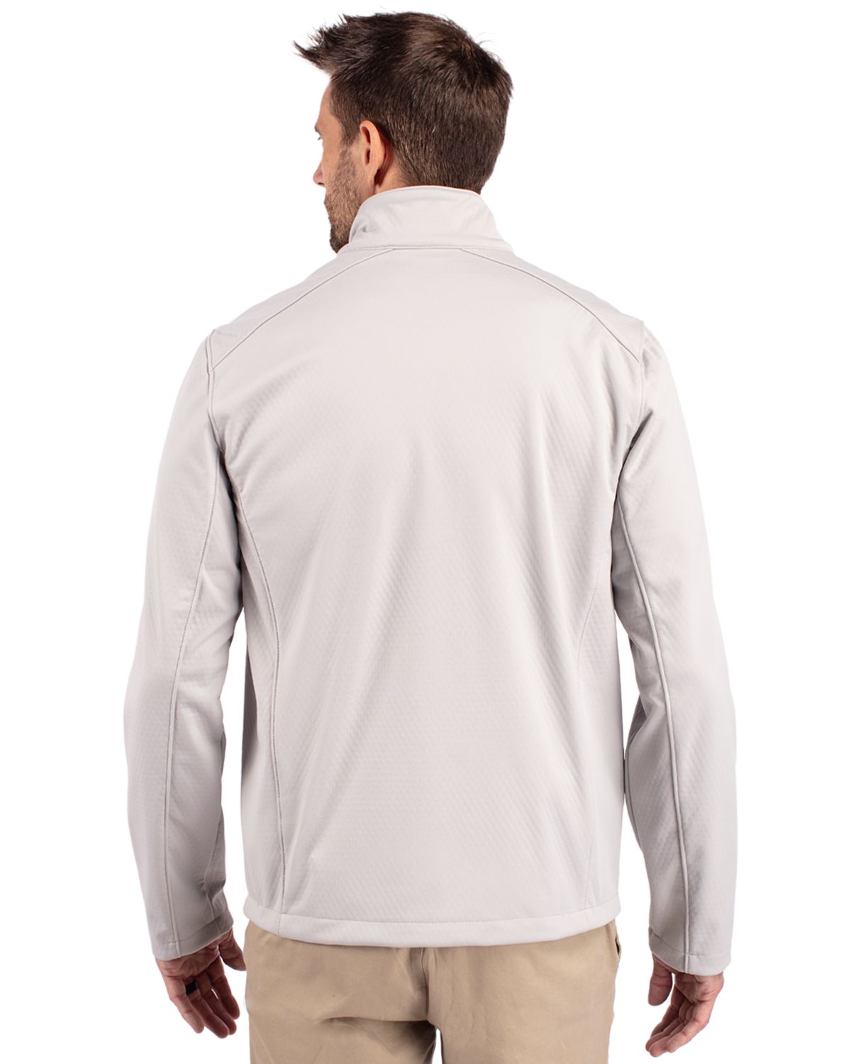 Cutter & Buck Evoke Recycled Honeycomb Fleece Mens Full Zip Jacket 37