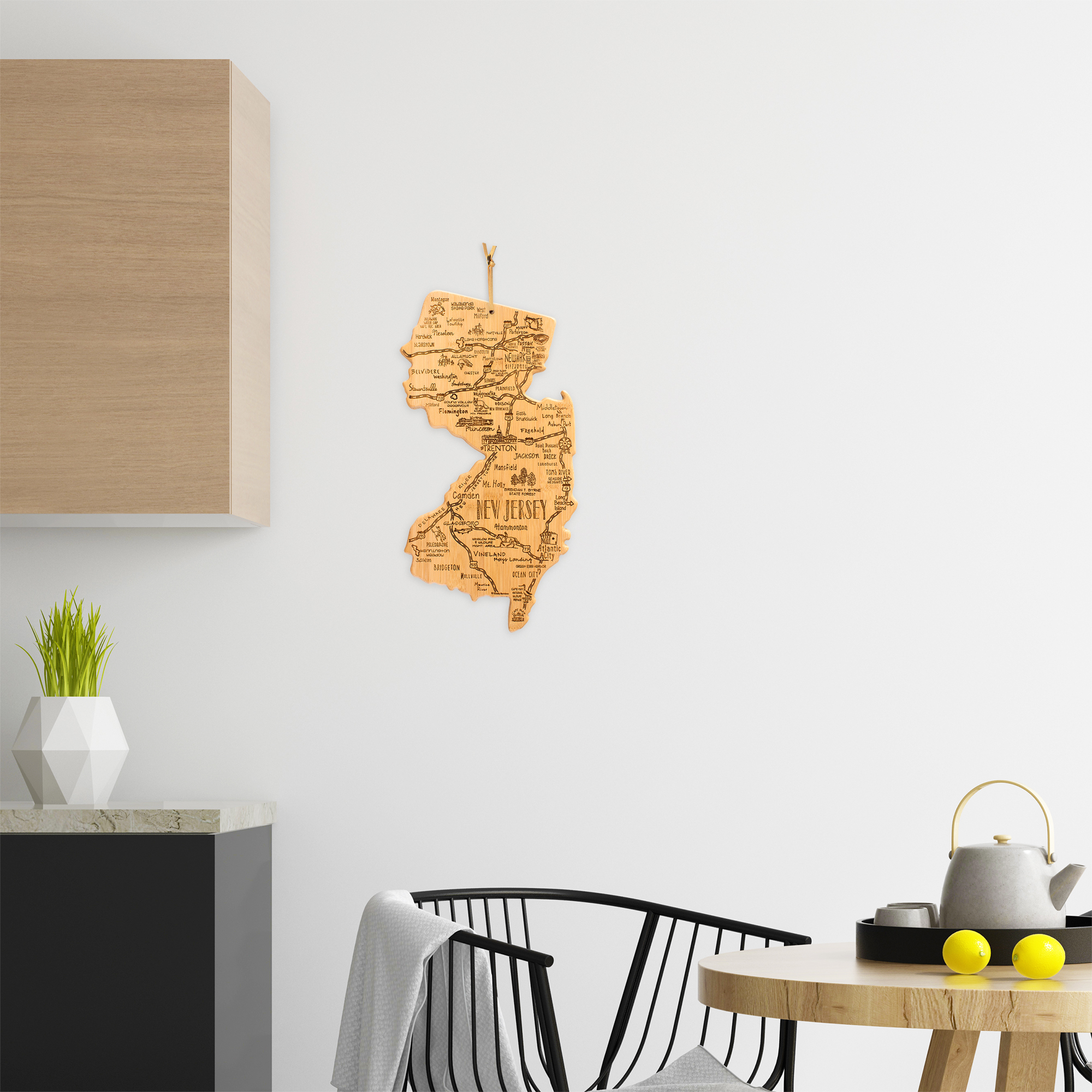 Destination New Jersey Cutting & Serving Board 4