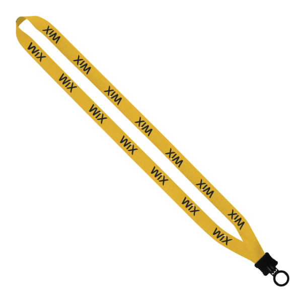 1/2" Dye-Sublimated Waffle Weave Lanyard 2