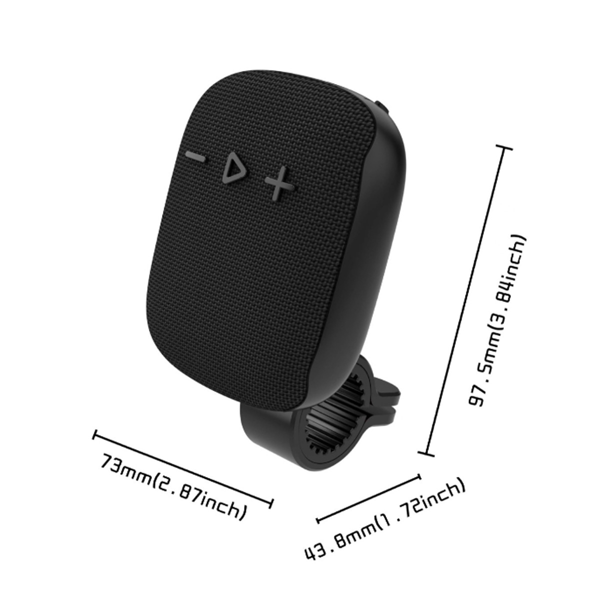 Bluetooth Outdoor Speaker W/ Mounting Clip For Cycling 2