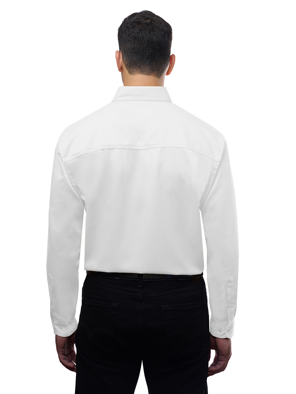 Blue Generation - Men's 1-Pocket Value Poplin Shirt 6
