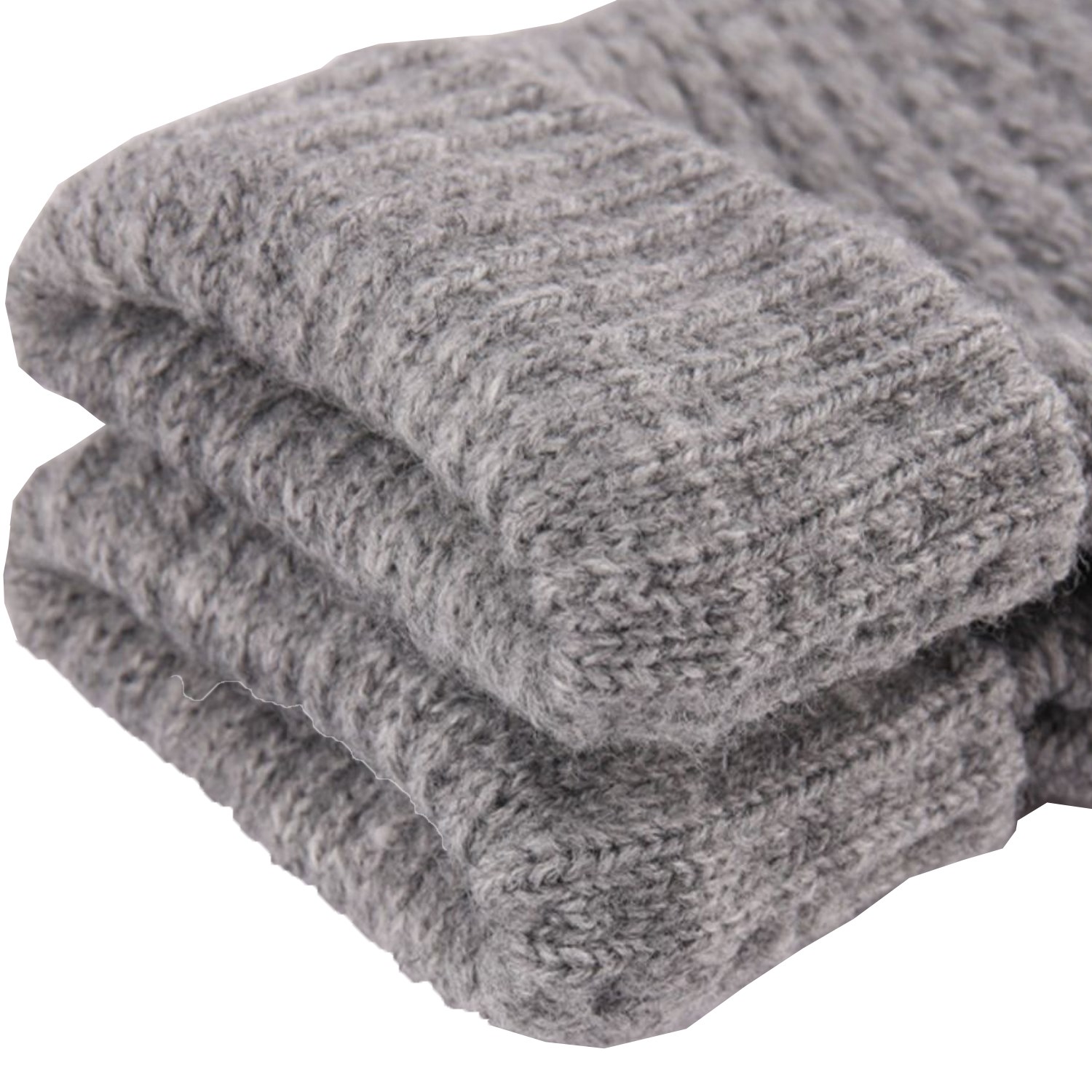 Thick Adult Female Gloves w/ 2 Finger Touch 4