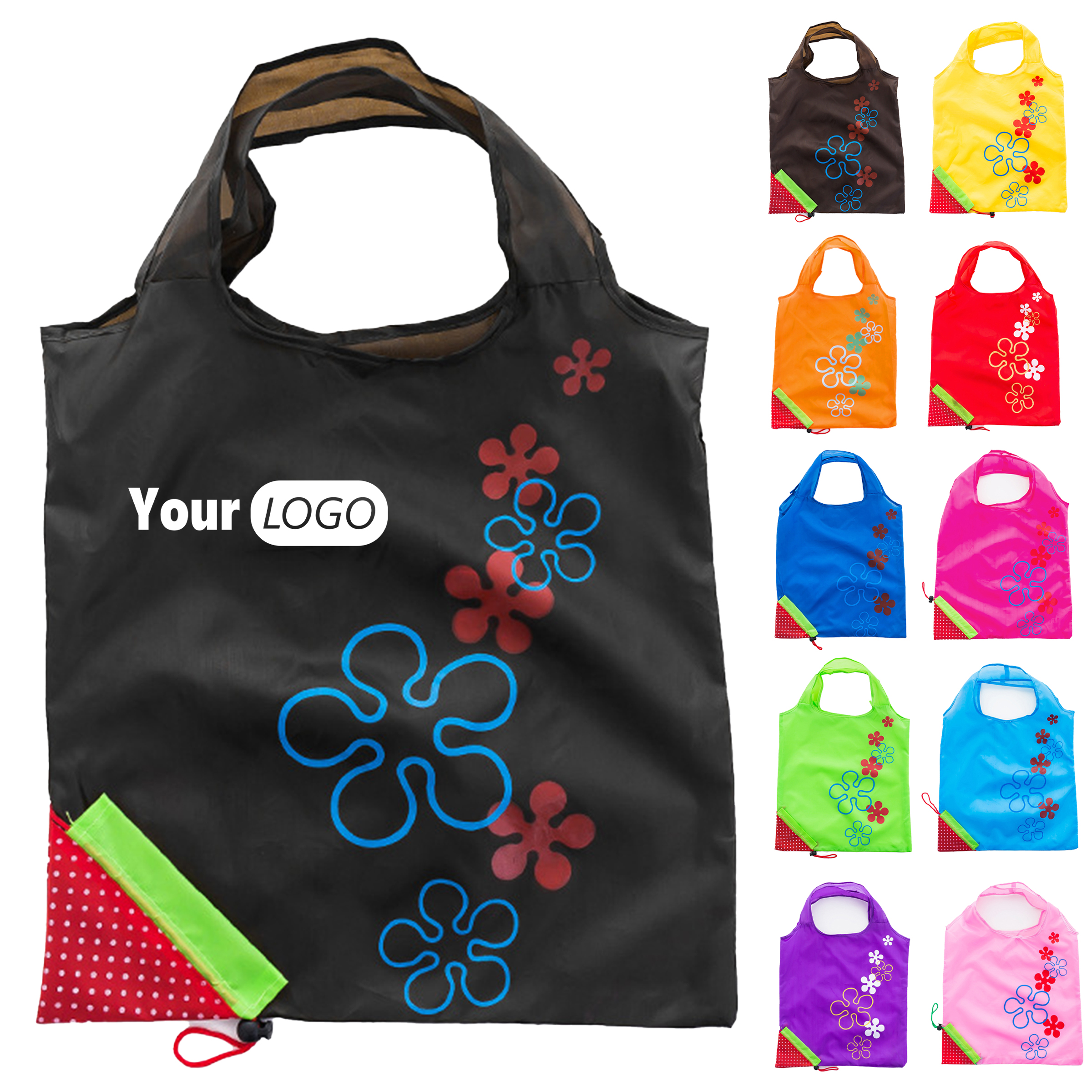 Nylon Portable Strawberry Shopping Bag 6