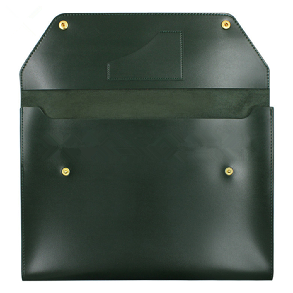 Snap Envelope Leather Document Bag 5