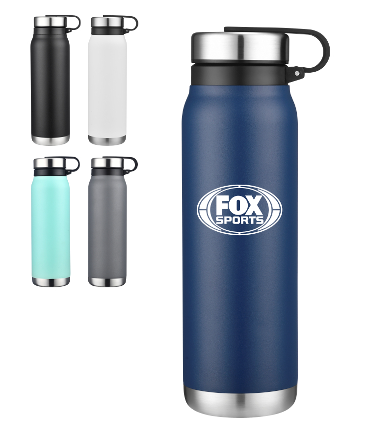 Union Printed - 20oz Vacuum Water Bottle w/ removable SS lid 7