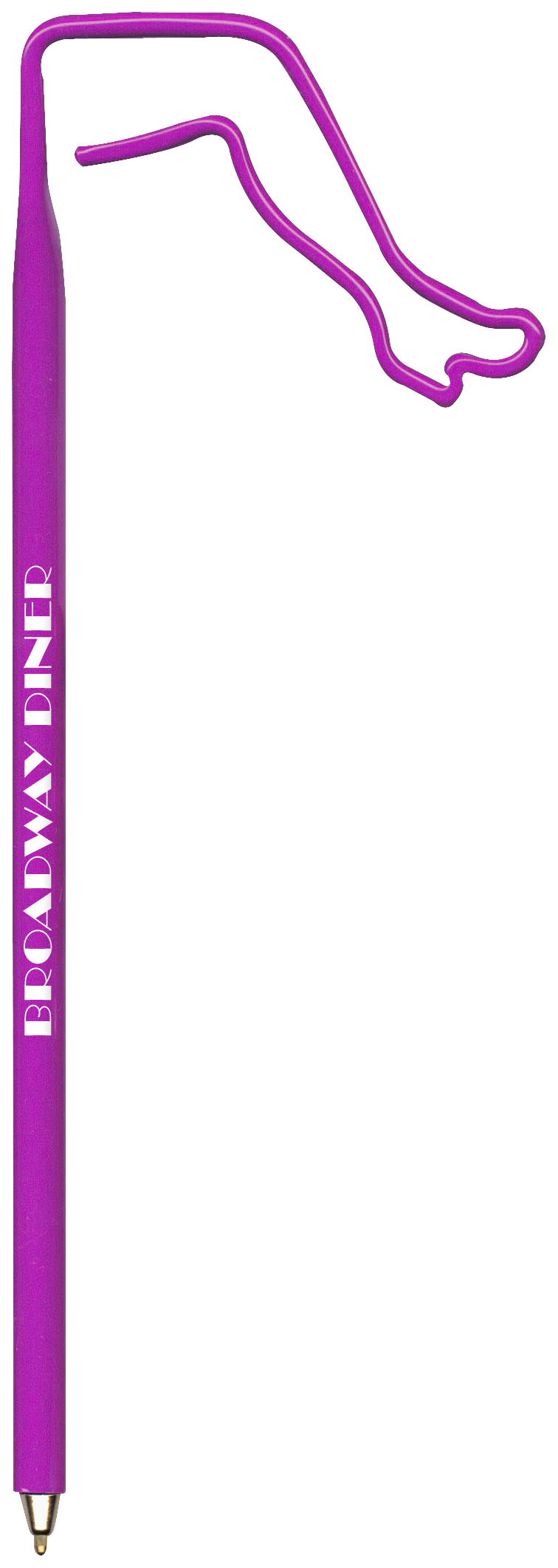 Leg With High Heel Inkbend Standard, Bent Pen