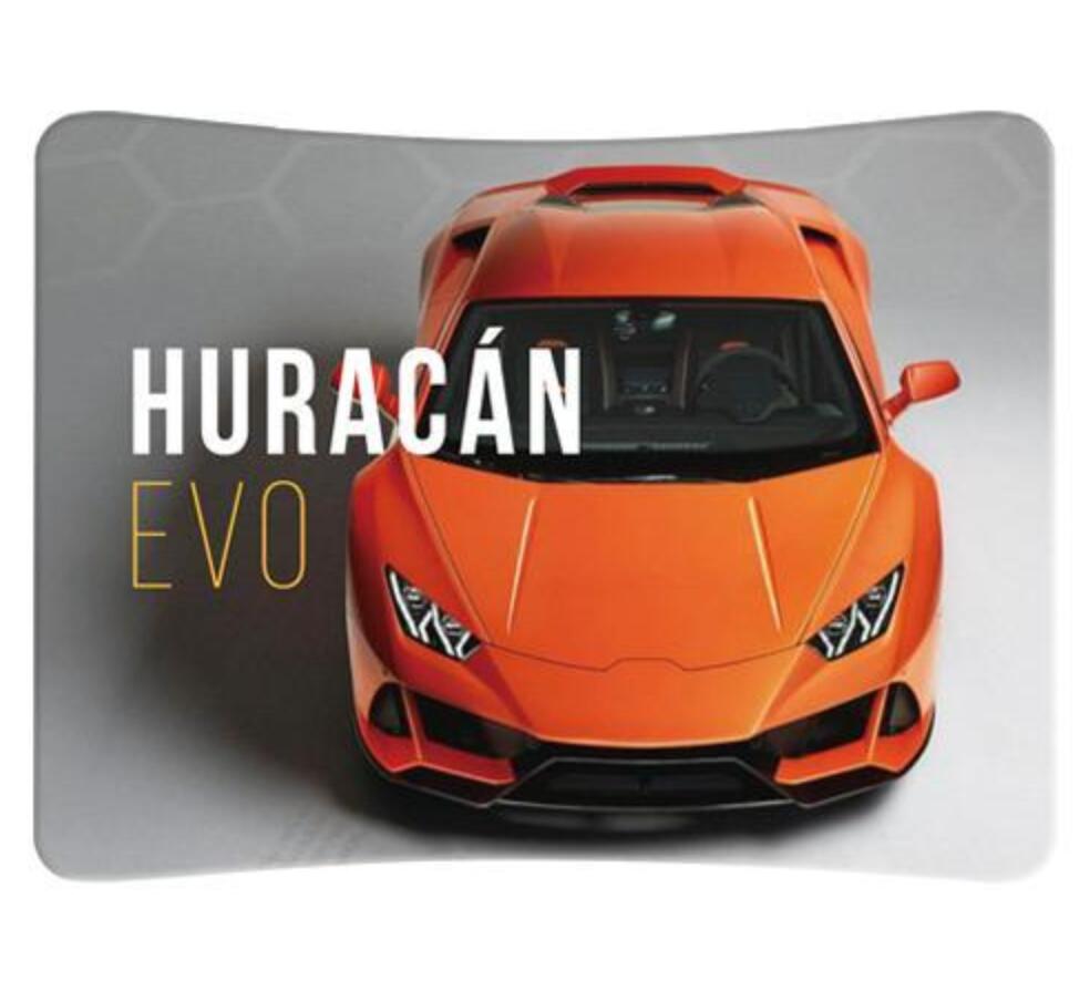 Premium 8' Tube Curved Fabric Display Kit (Single-Sided)