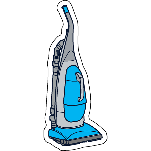 Stock Shape 1/4" Acrylic Magnet - USA Made