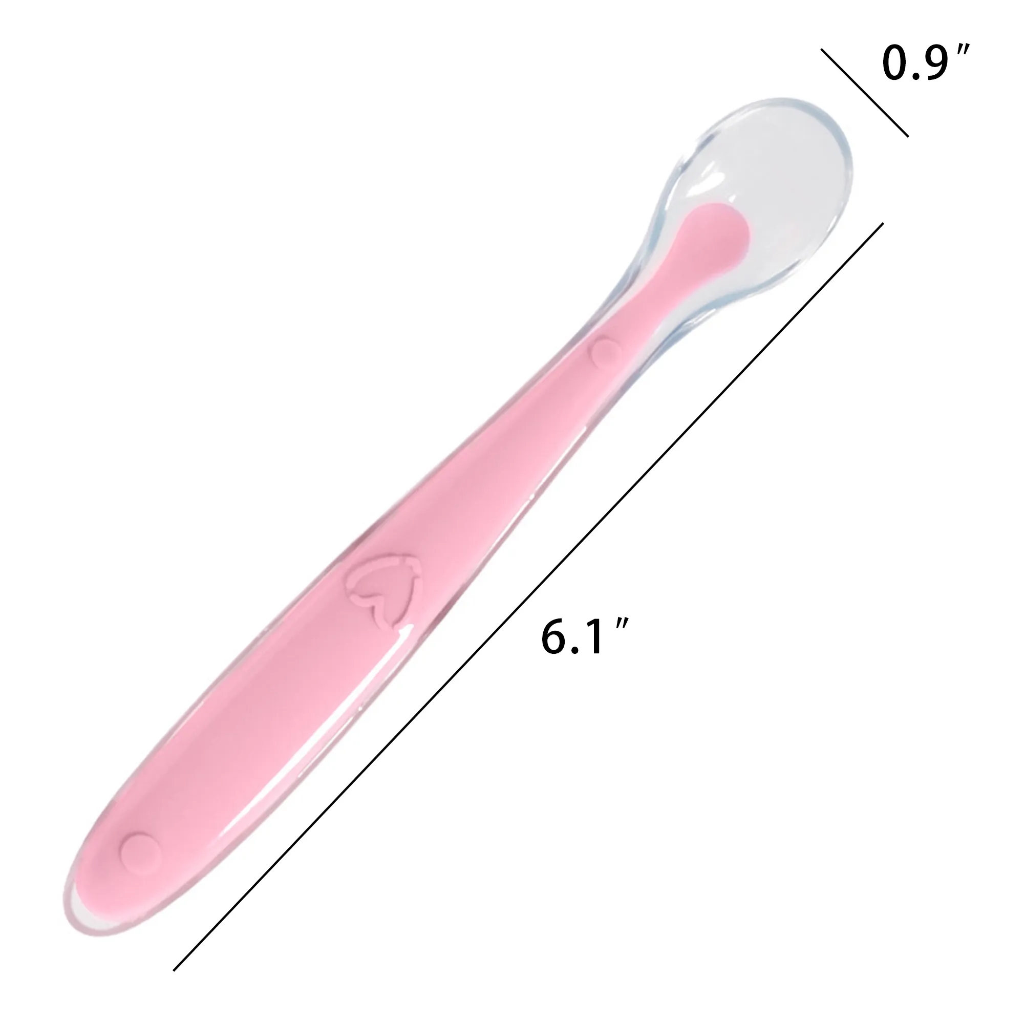 Silicone Baby Feeding Spoon 2
