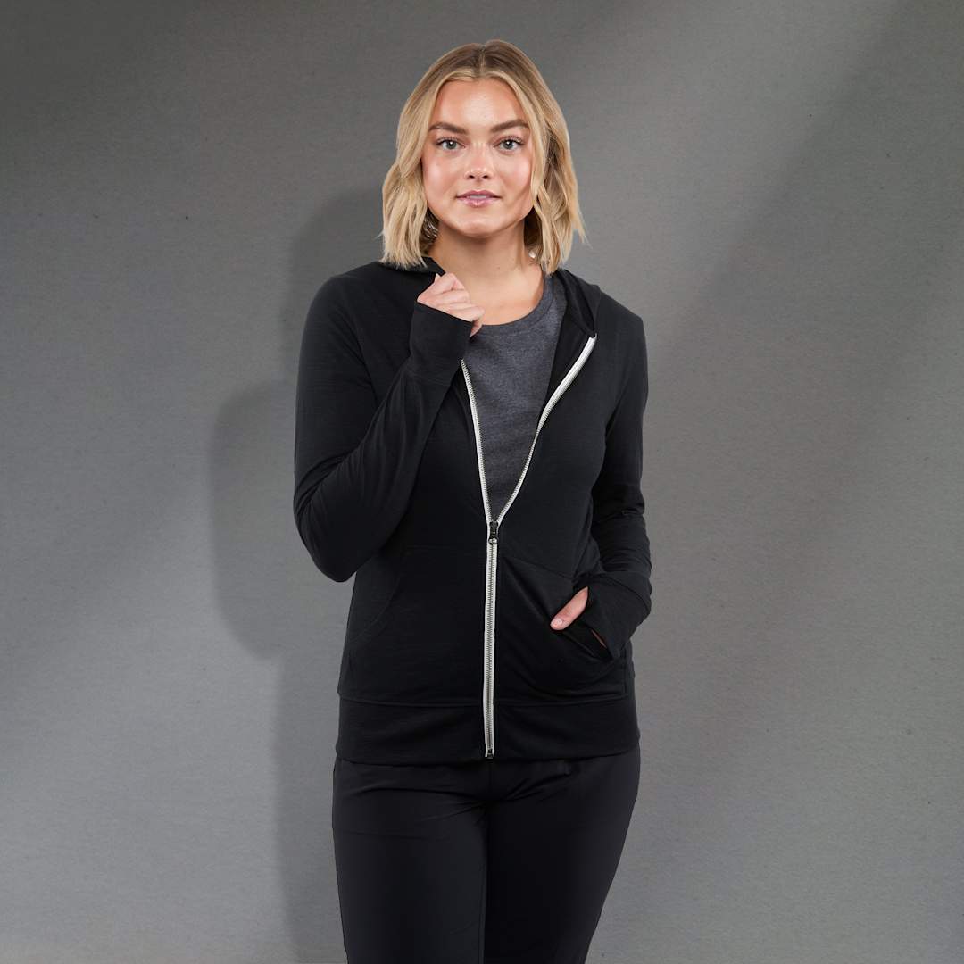 Women's Garner Knit Full Zip Hoody 178