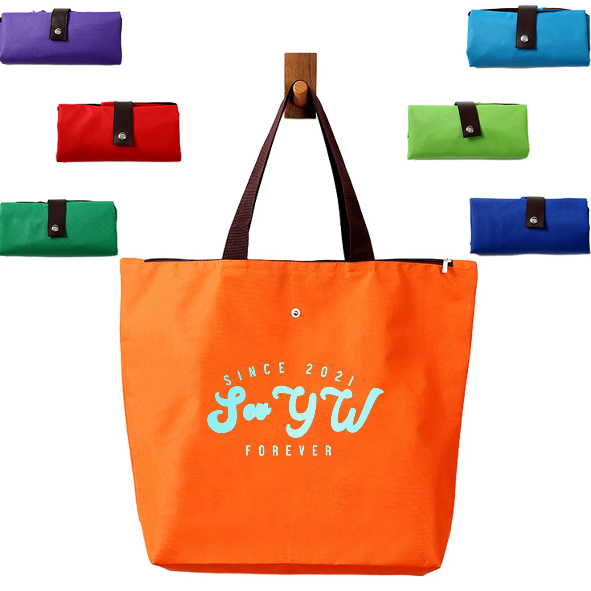 Customised 600D Oxford Cloth Reusable Shopping Bag 1