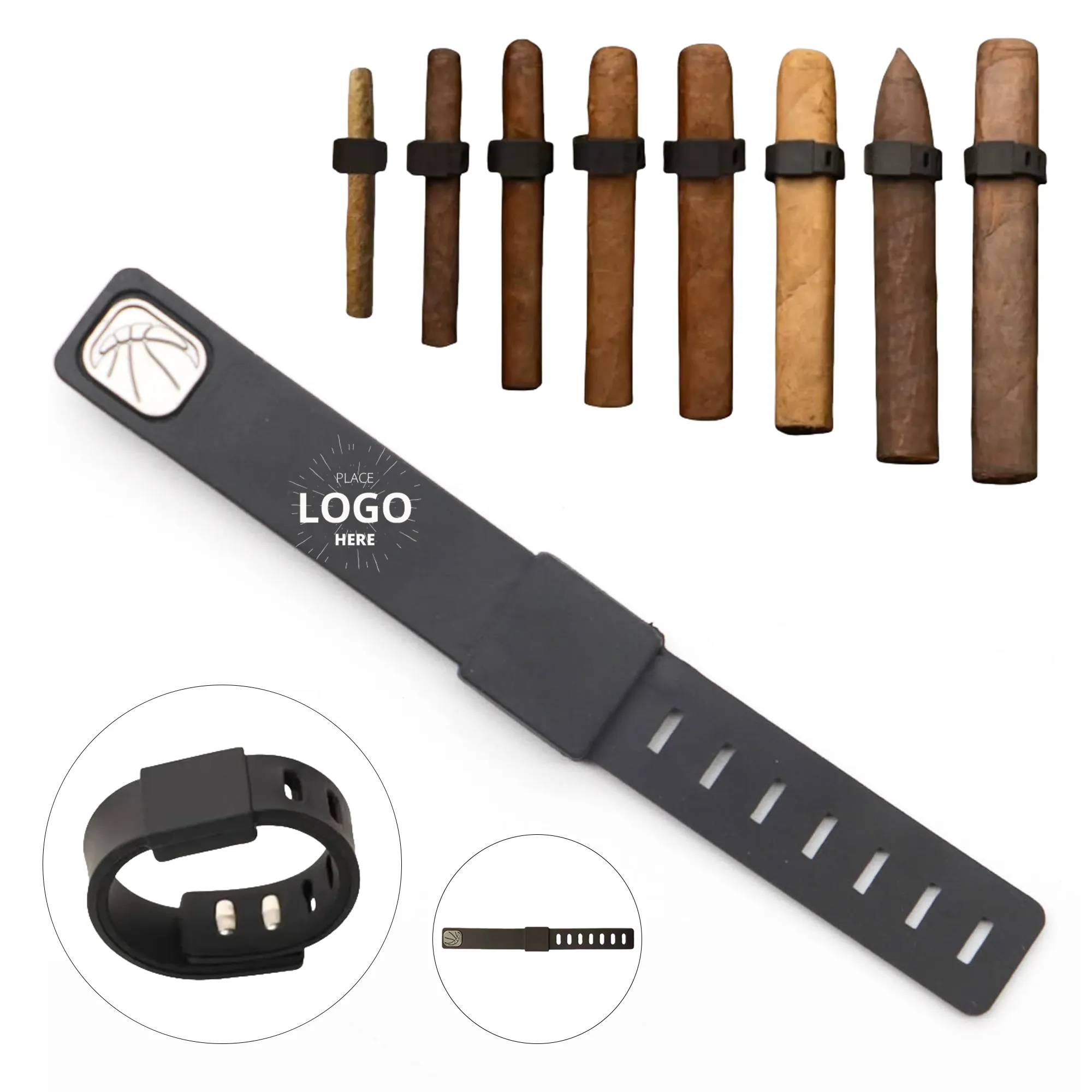 Portable Magnetic Cigar Holder Strap 2