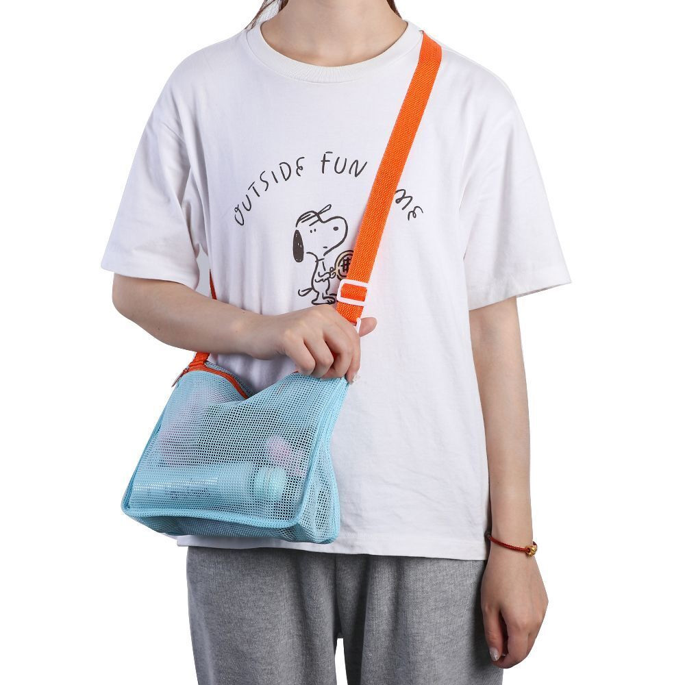 Colorful Poly Mesh and Oxford Fabric Bag 11