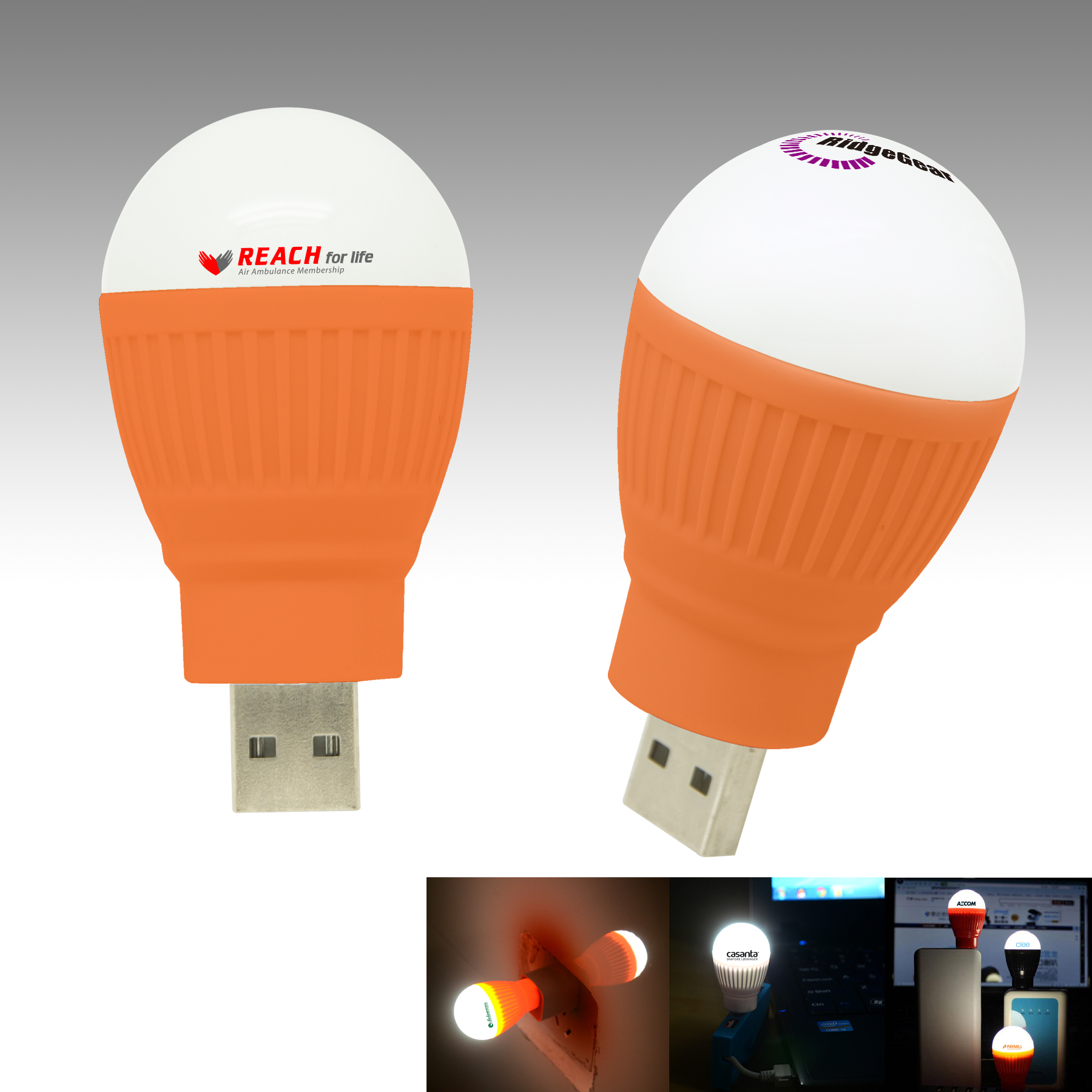 Light Bulb USB LED Light 5