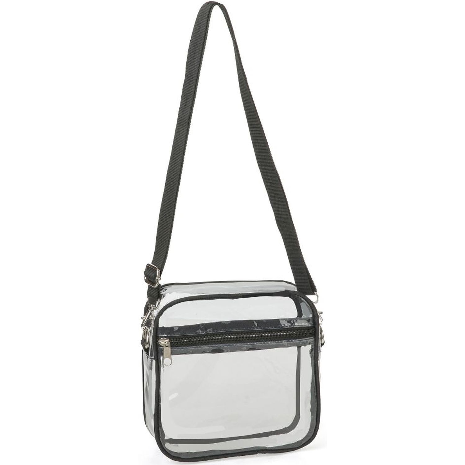 Stadium Approved Handbag Clear PVC Transparent Crossbody Bag 11