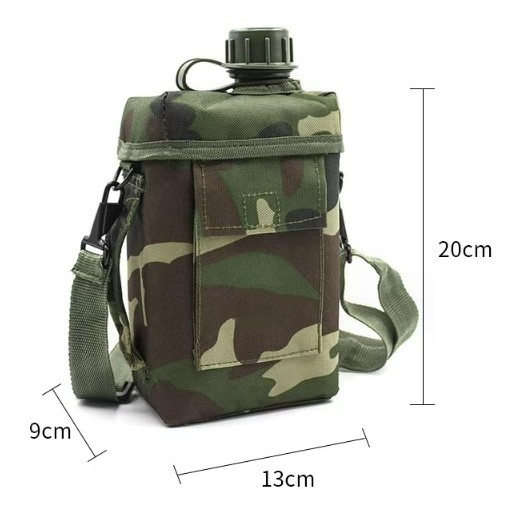 Tactical Canteen Carrier Cover with Shoulder Strap 4
