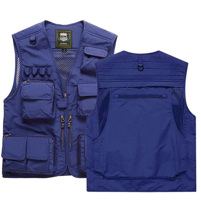 Casual Lightweight Outdoor Vest Jacket with Multi Pockets 4