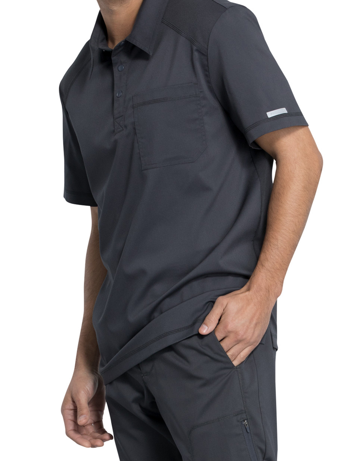 Cherokee - Workwear Revolution - Men's 1-Pocket Polo Shirt 12