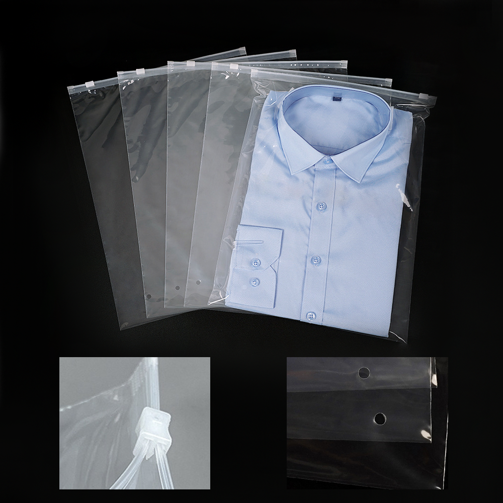 Transparent Zipper Packaging Bag 4