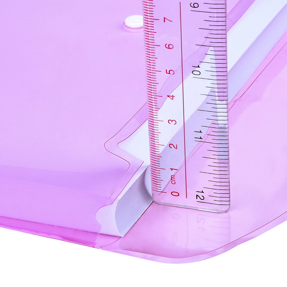 A5 Transparent File Pocket with Card Pocket 4