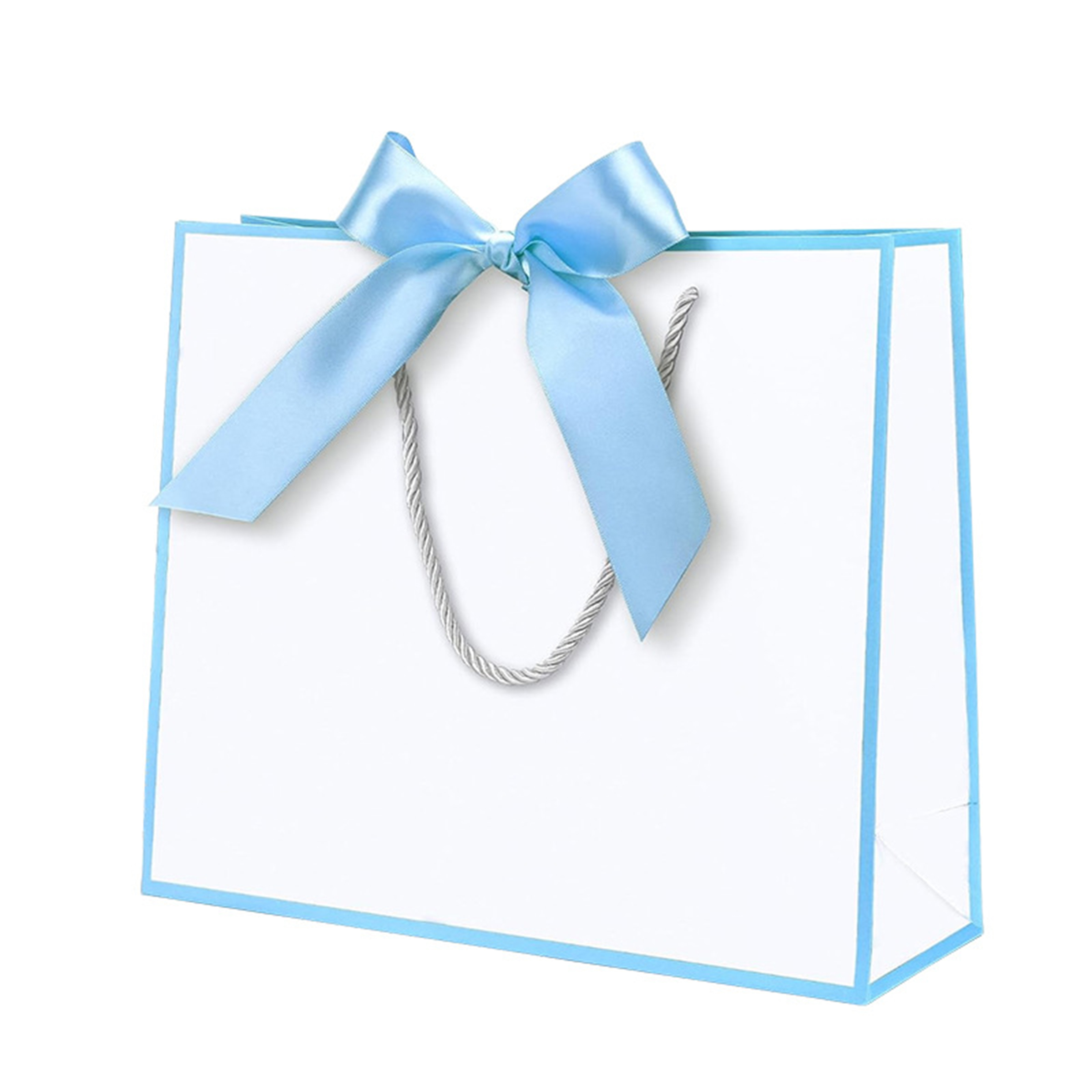 Paper Customizable Gift Bag With Bow Tie 10