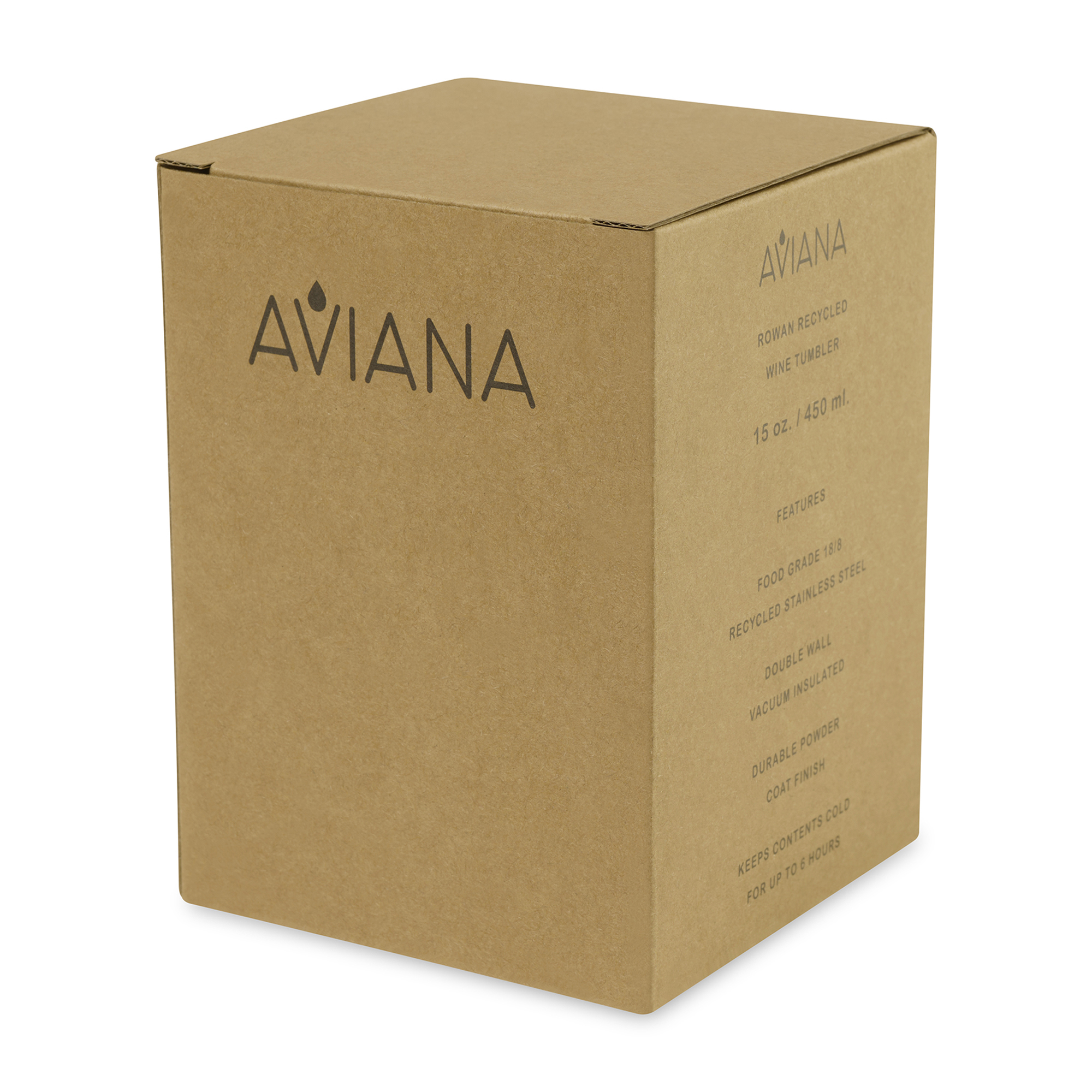 Aviana™ Rowan Recycled Stainless Steel Wine Tumbler - 15 Oz. 34