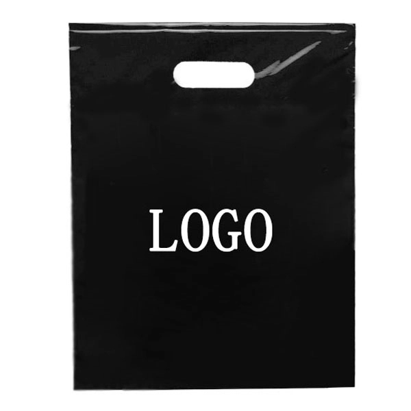 Plastic Die Cut Handle Bag - 12 " x 4 " x 15.75 " 9