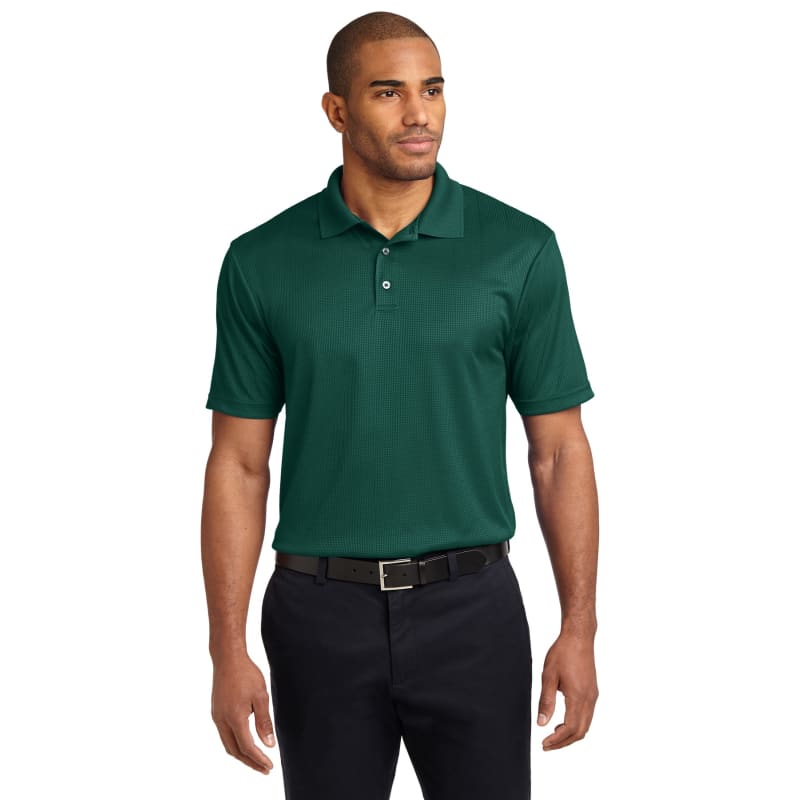 Port Authority Performance Fine Jacquard Polo. 36