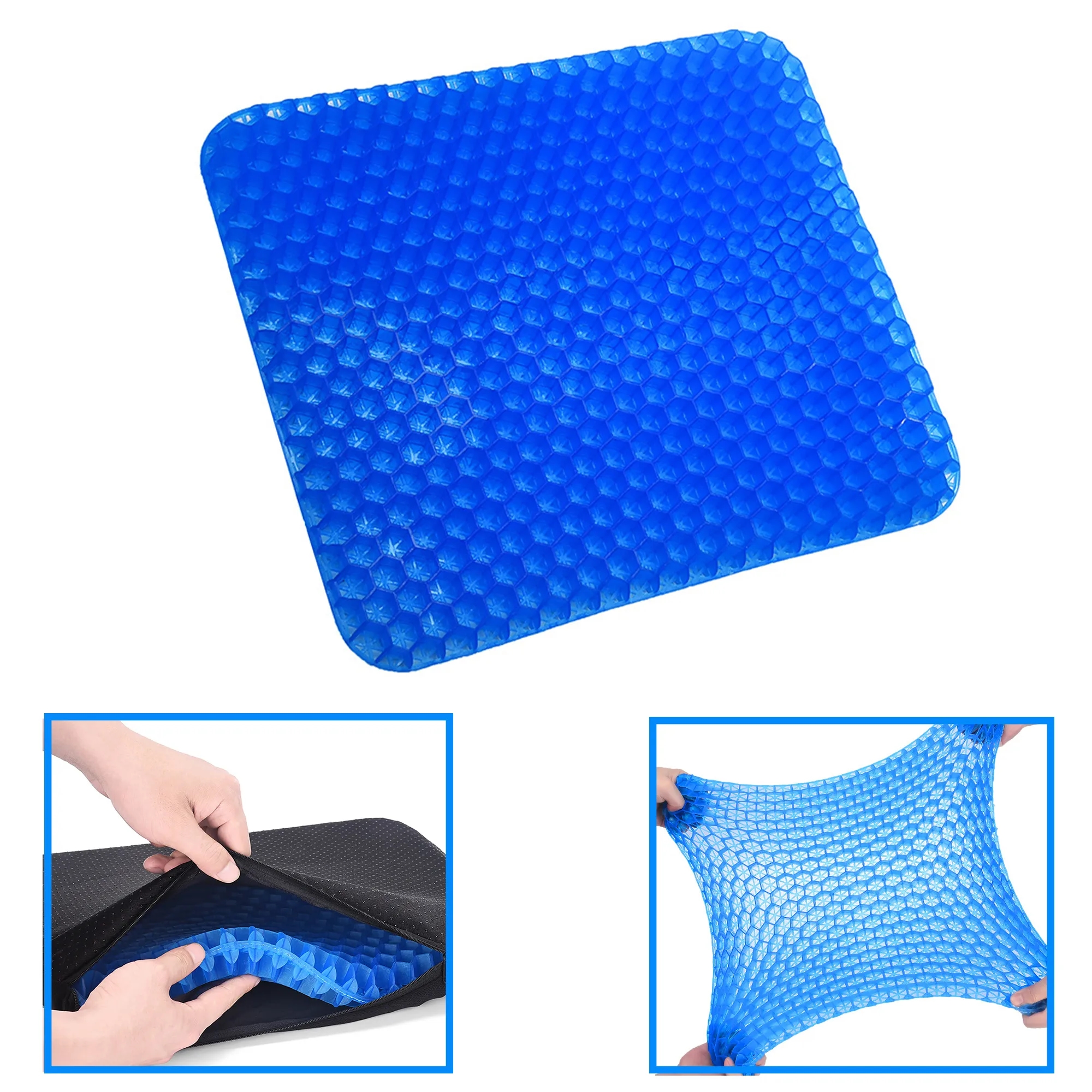 Egg Gel Seat Cushion with Non-Slip Cover 2