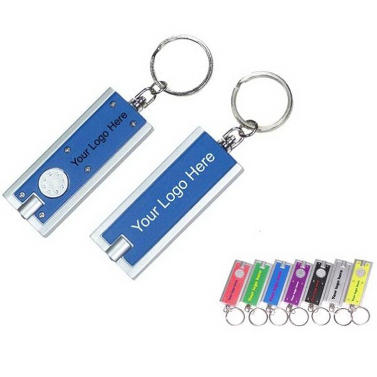 Mini Flash Light w/Super Bright LED & Swivel Key Chain 2