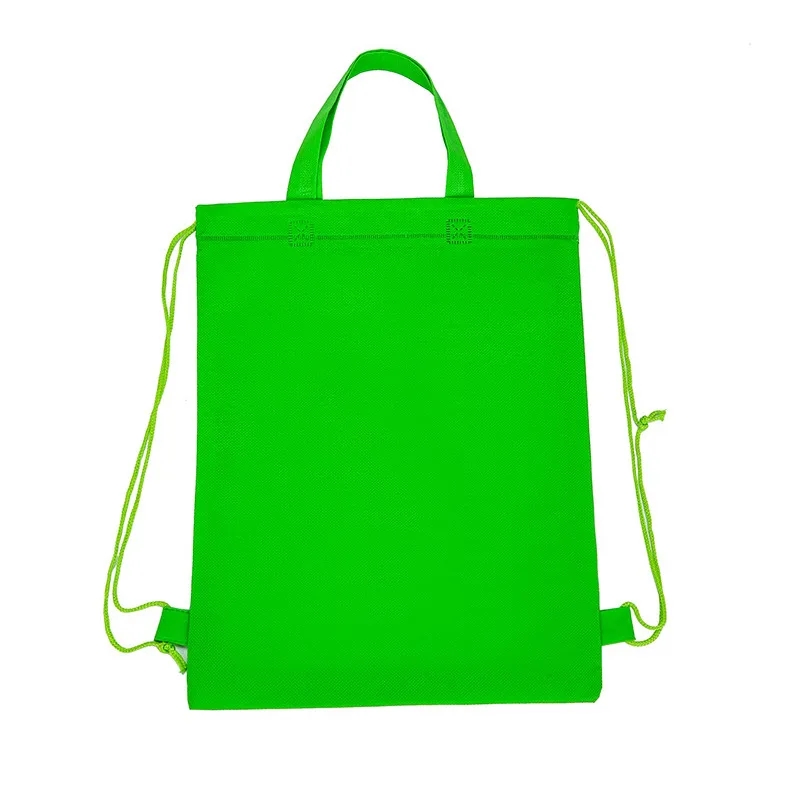 Non-Woven Drawstring Bag With Handle 3