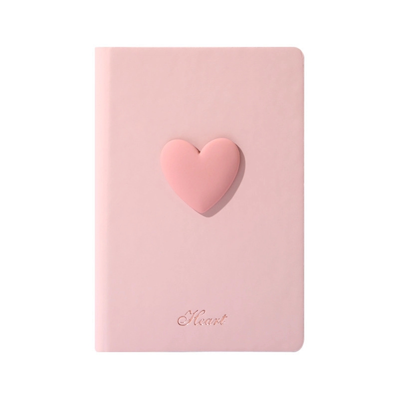 PU Leather A7/48K Heart To-Do List & Pocket Notebook 2