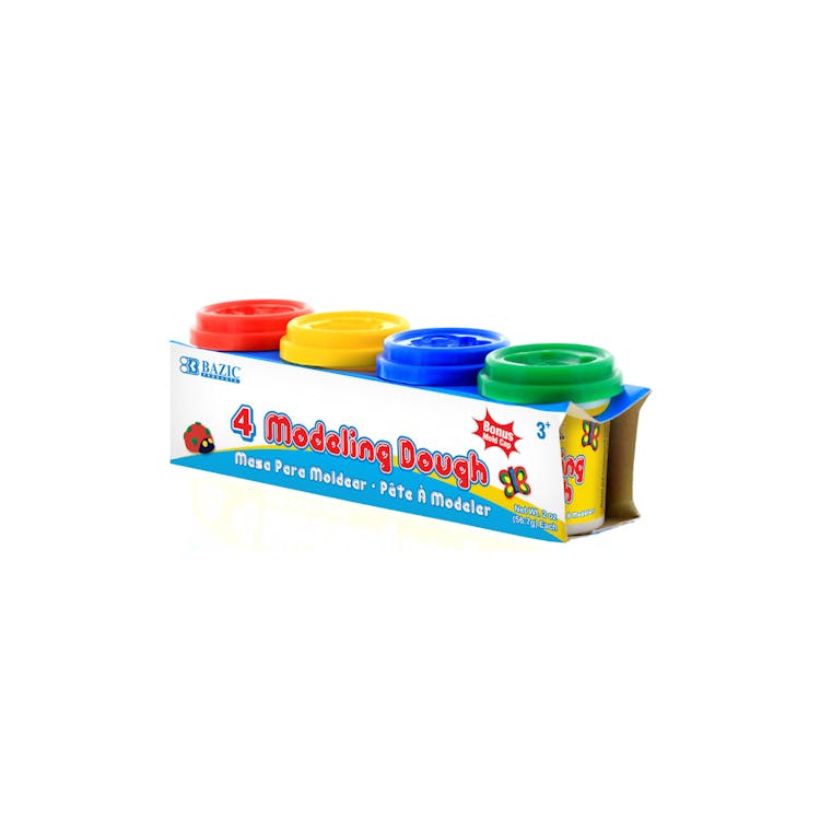 Modeling Dough - 4 Pack 2 oz Multicolor 1