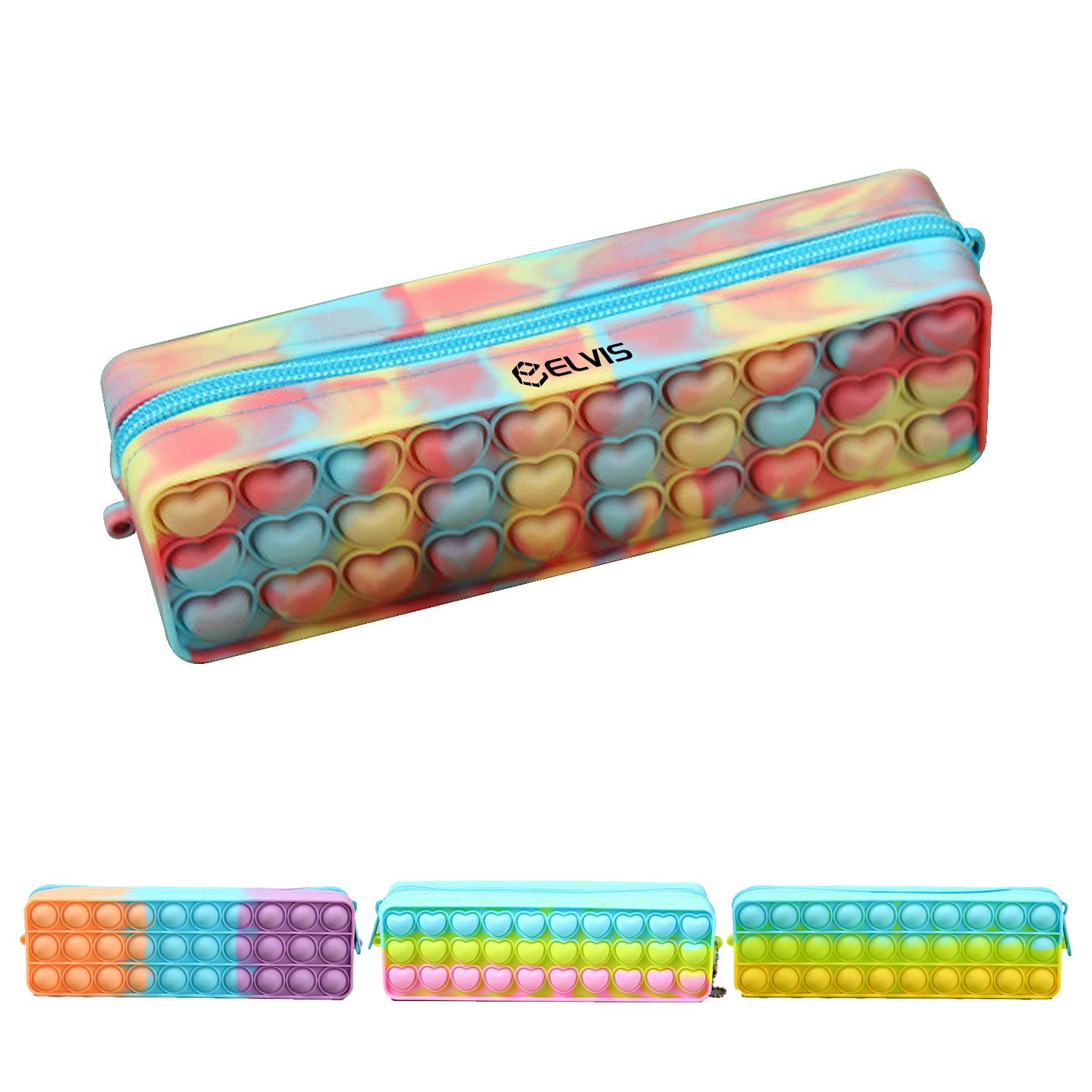 Bubble Silicone Stationery Box Pencil Case 2