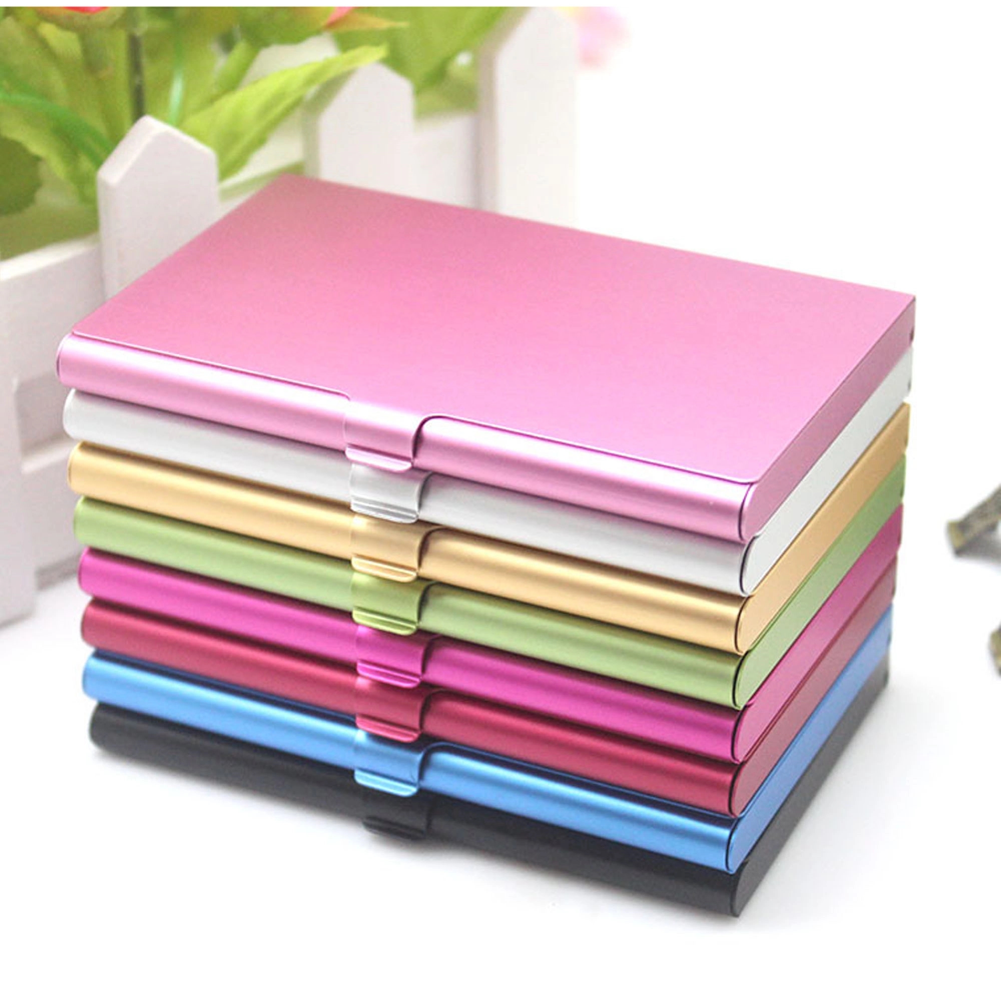Aluminum Business Card Holder Case 6