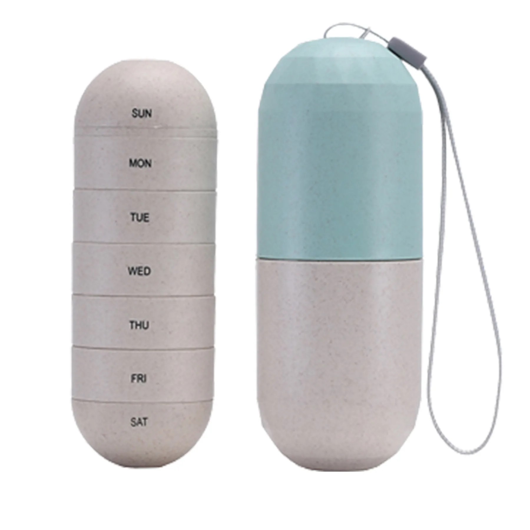 Rotatable Weekly Pill Cases 2