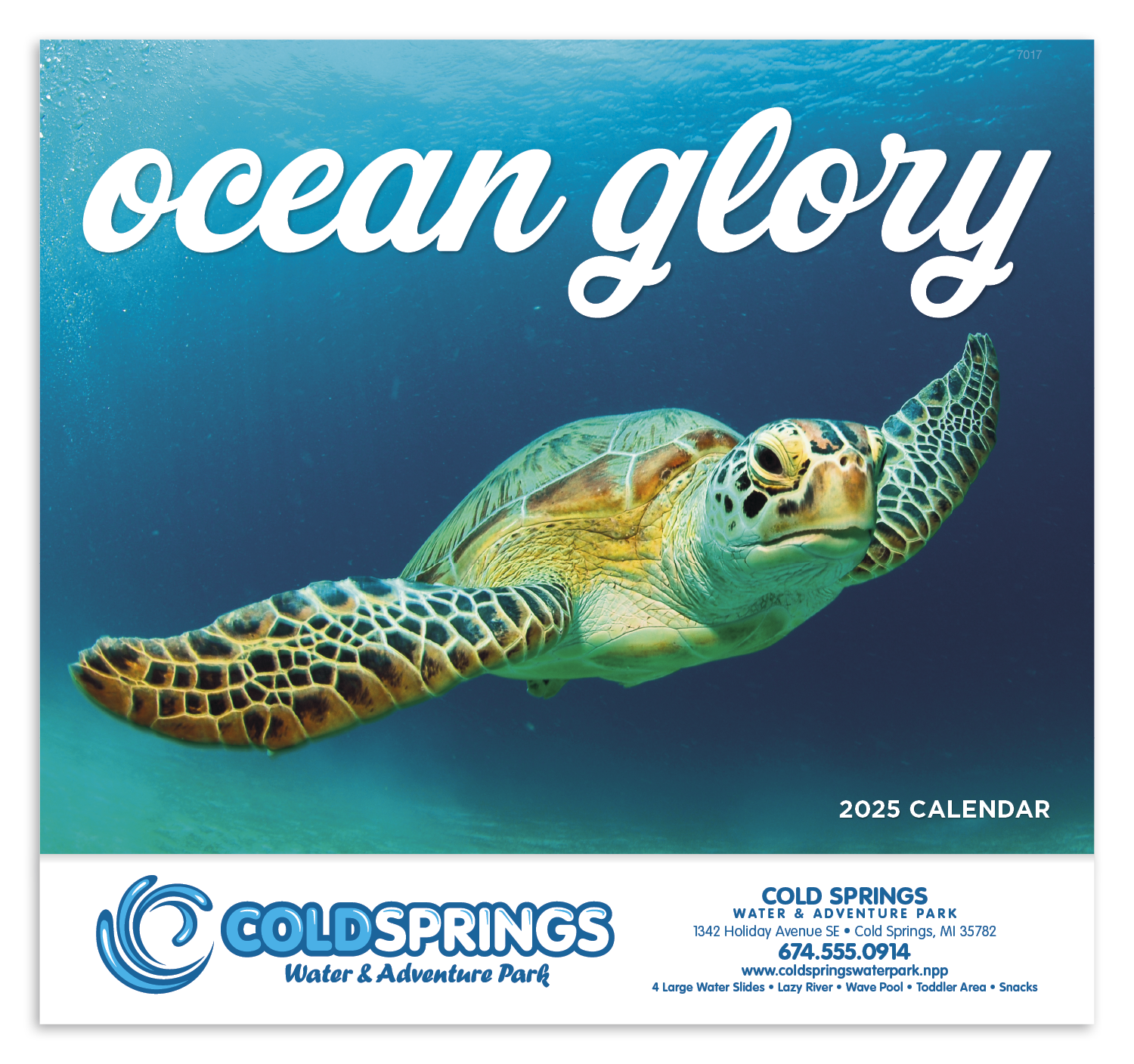 Good Value™ Ocean Glory - Stapled Calendar 3