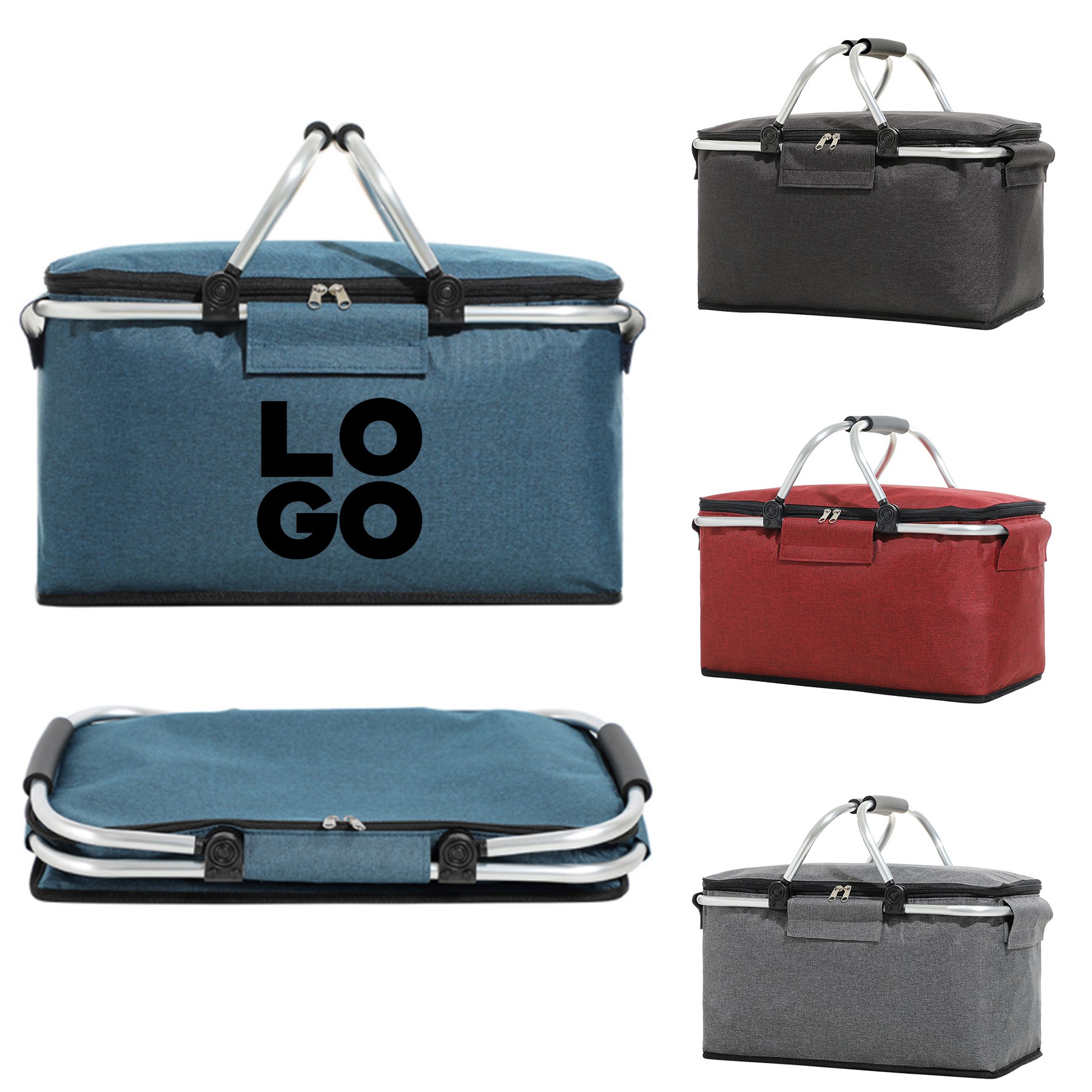 Folding Picnic Basket 1