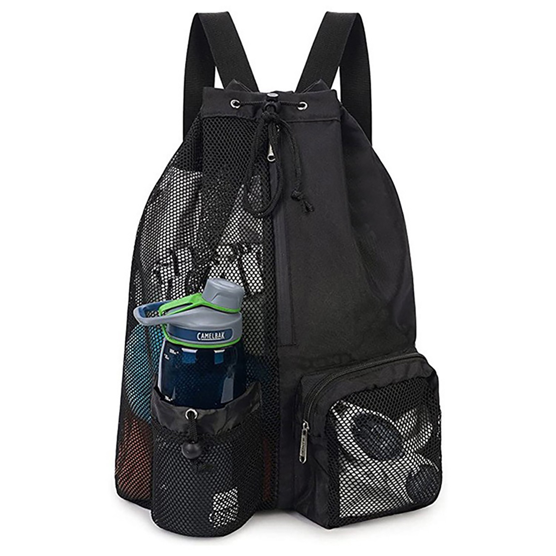 Drawstring Ventilator Mesh Equipment Bag 6
