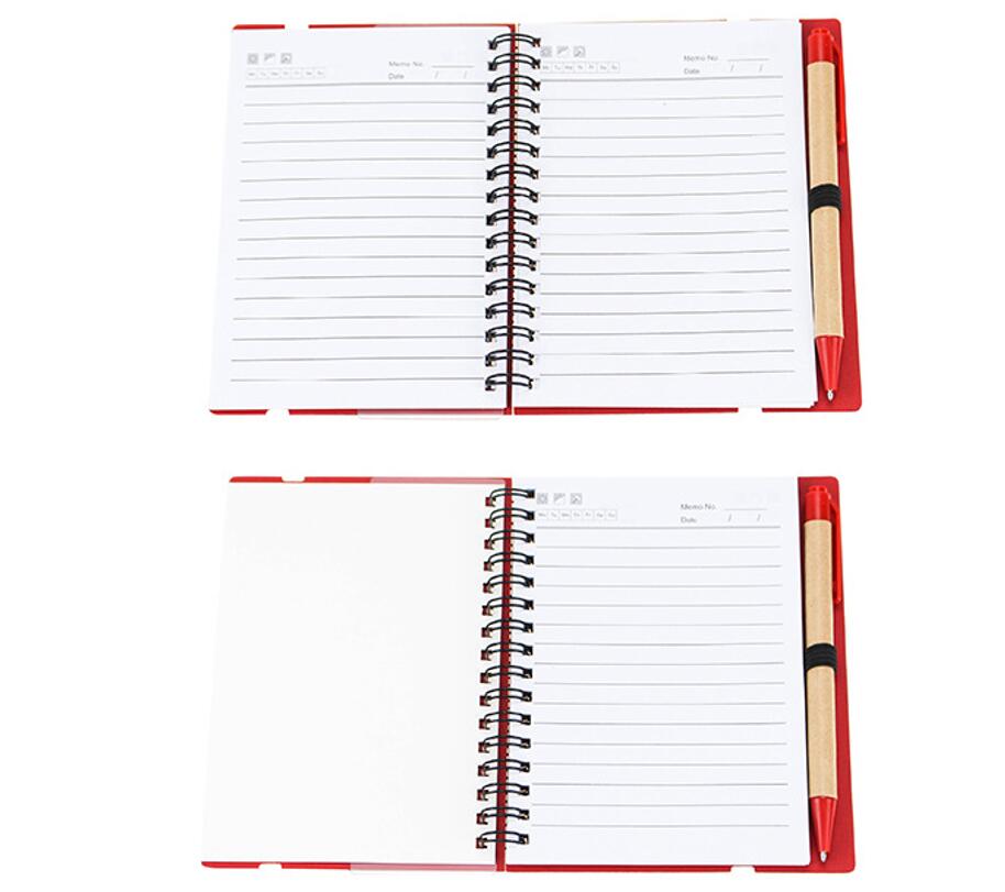 Spiral Notepad Notebook w/ Sticky Notes and Pen 3