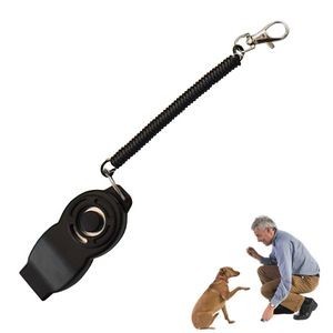 Whistle Durable Metal Pet Training Clicker With Wrist Band 6