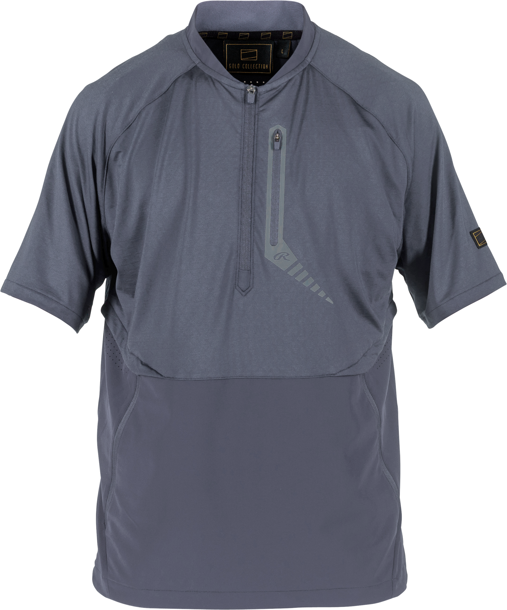 Rawlings Adult Gold Collection 1/4 Zip Short Sleeve Jacket 3