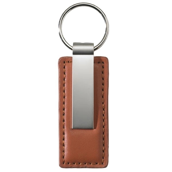 Leather & Metal Key Chain 4