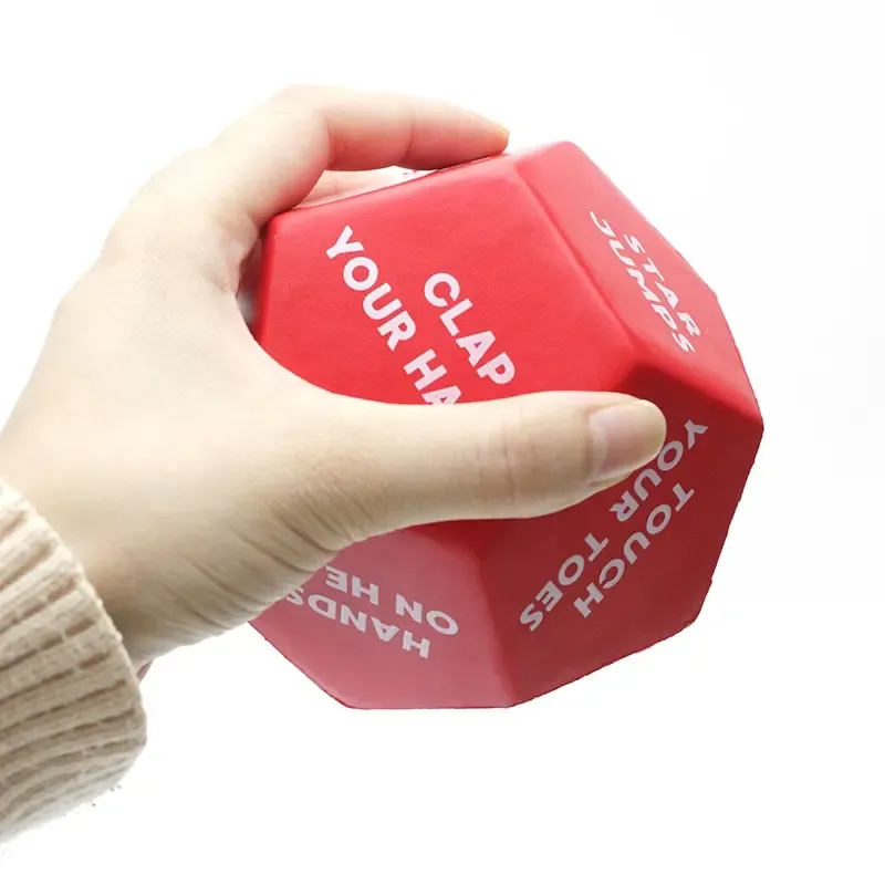 12 Sided PU Dice Squeeze Toy Stress Reducer 4