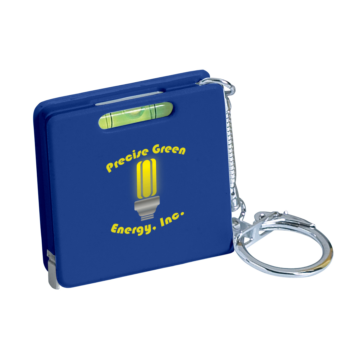 Square Level Tape Measure Key Tag 9