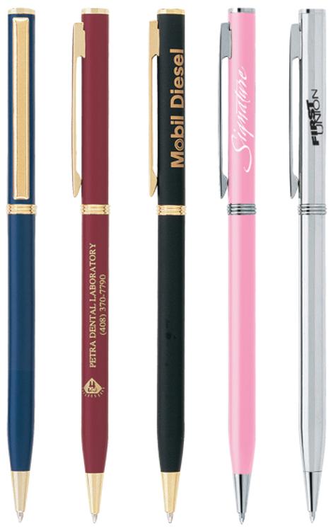 Dant Twist Brass Ballpoint Pen 1
